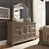 Magnussen Home Tinley Park Bedroom 8-Drawer Dresser & Mirror Set