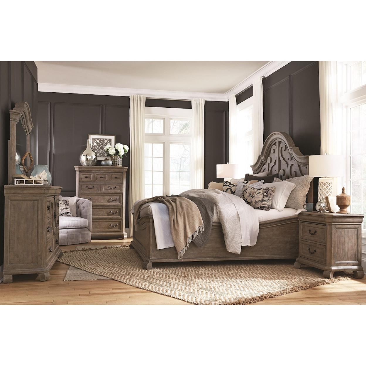 Magnussen Home Tinley Park Bedroom 8-Drawer Dresser