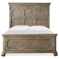 Cottage Style Queen Panel Bed