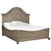 Magnussen Home Tinley Park Bedroom Queen Arched Panel Bed