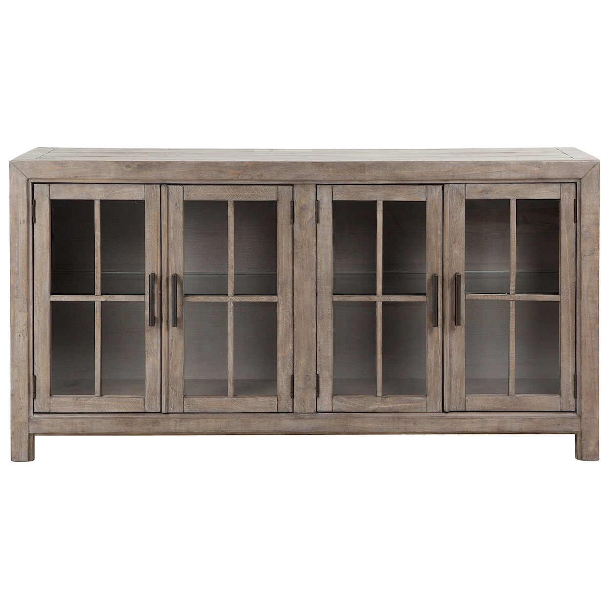 Magnussen Home Tinley Park Dining Buffet Curio Cabinet