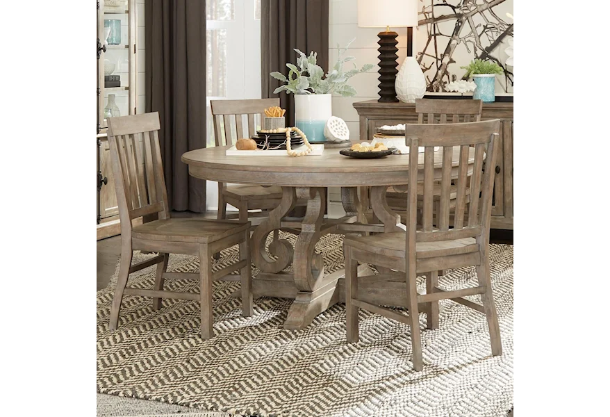 Tinley Park Dining 5 Pc Dining Set by Magnussen Home at Reeds Furniture
