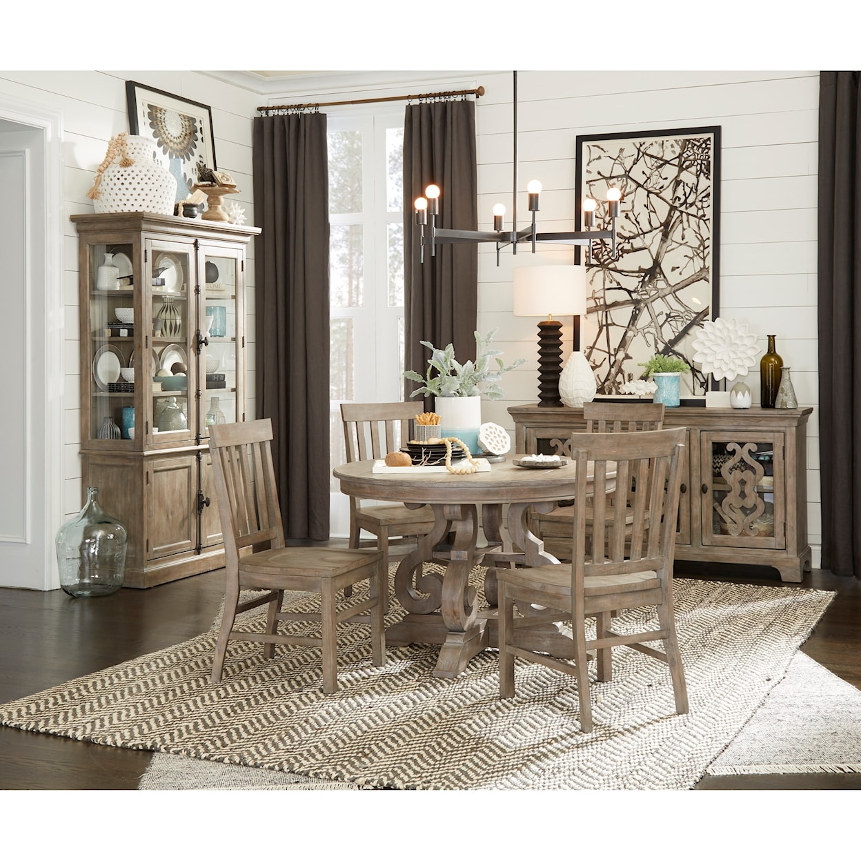 Magnussen Home Tinley Park Dining 5 Pc Dining Set