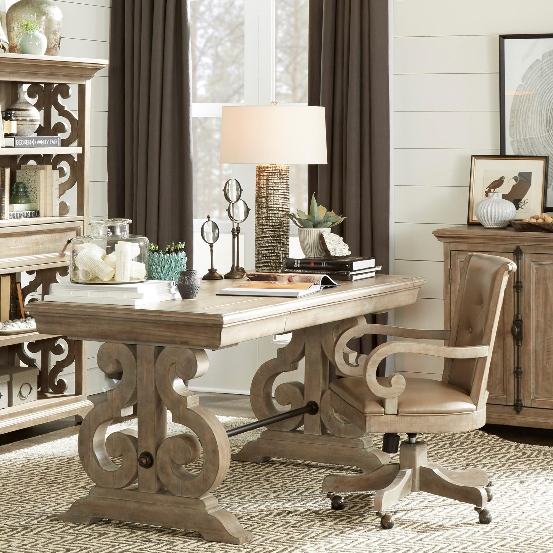 Upholstered Swivel Chair