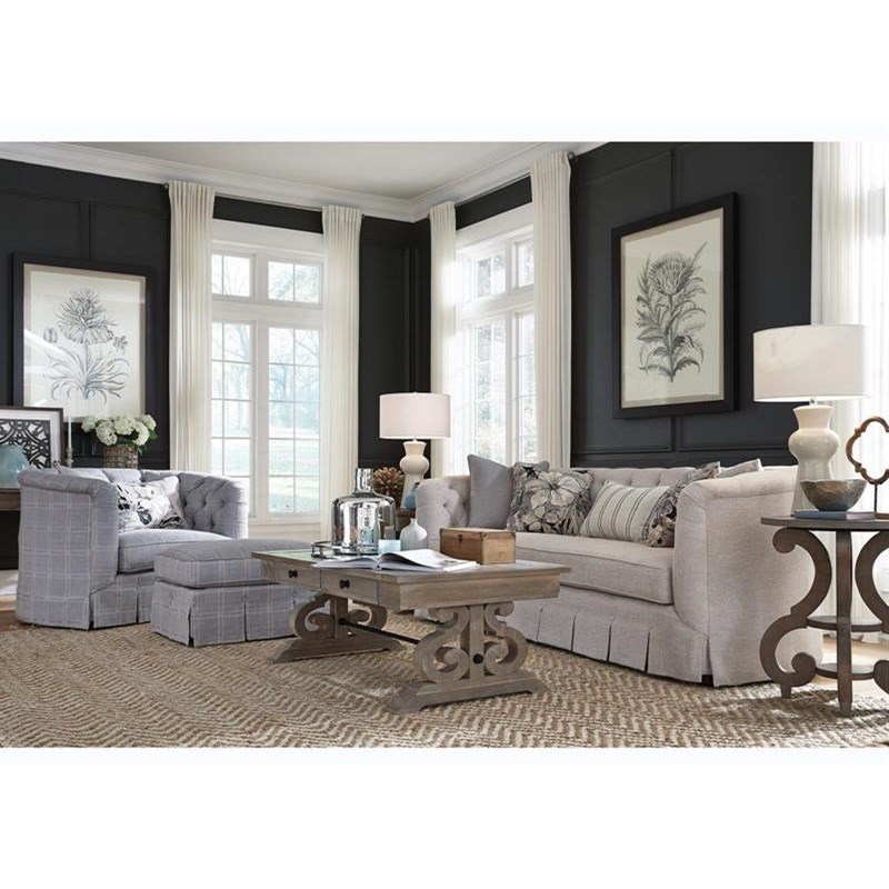 Round Accent End Table