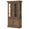 Magnussen Home  Glass Door China Cabinet