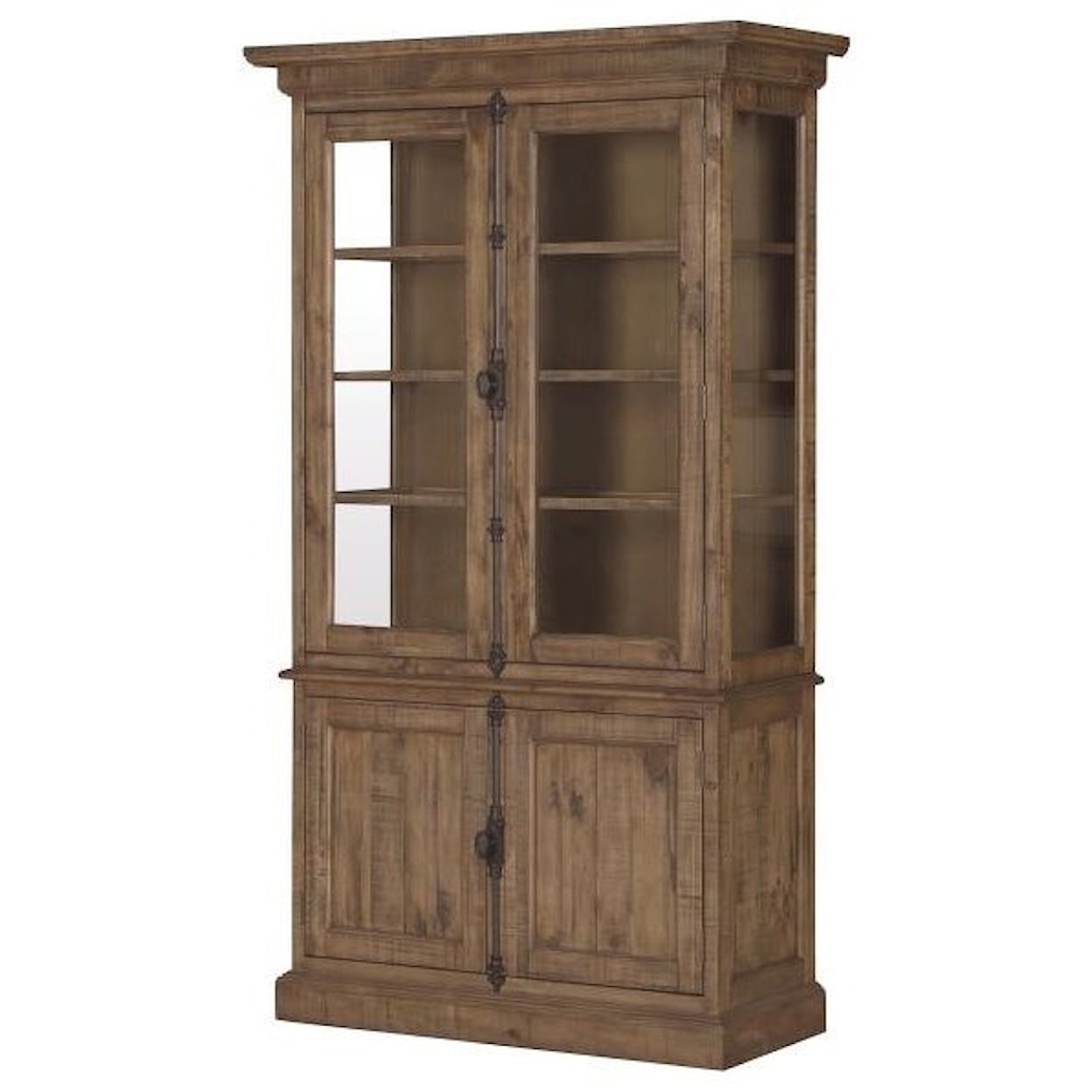 Magnussen Home Willoughby Dining Glass Door China Cabinet