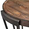 Magnussen Home Yukon Occasional Tables Round Cocktail Table