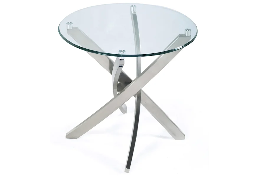 Zila Occasional Tables Round End Table by Magnussen Home at Darvin Furniture