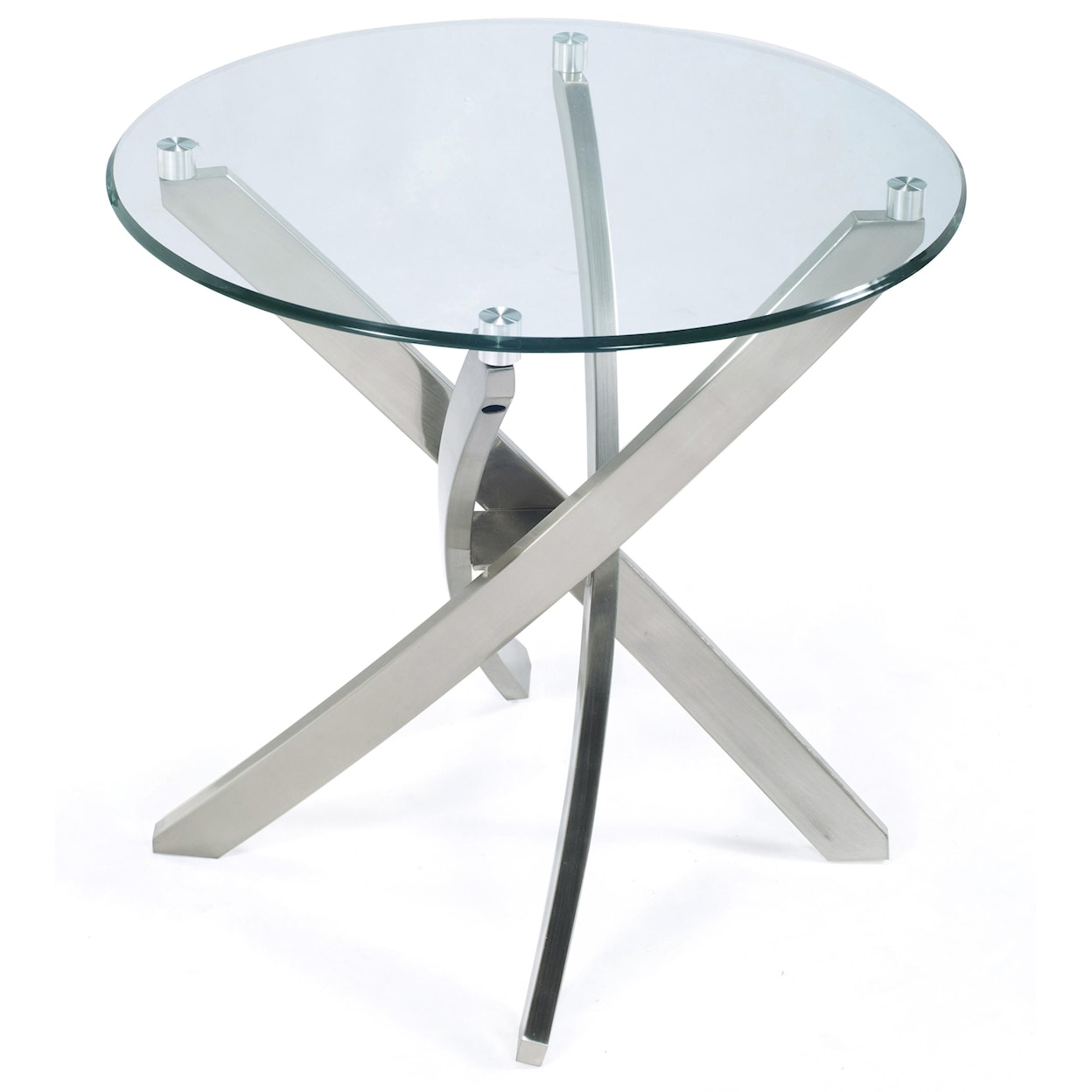 Magnussen Home Zila Occasional Tables Round End Table