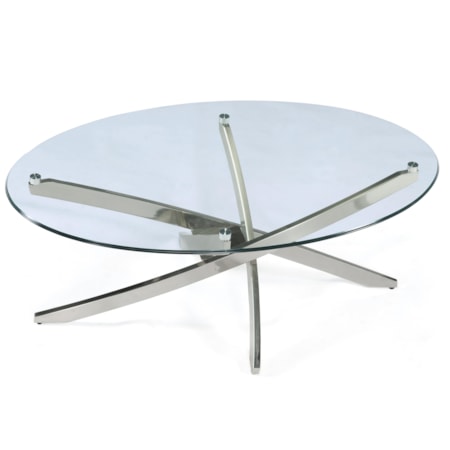 Oval Cocktail Table