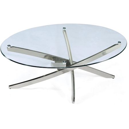 Oval Cocktail Table