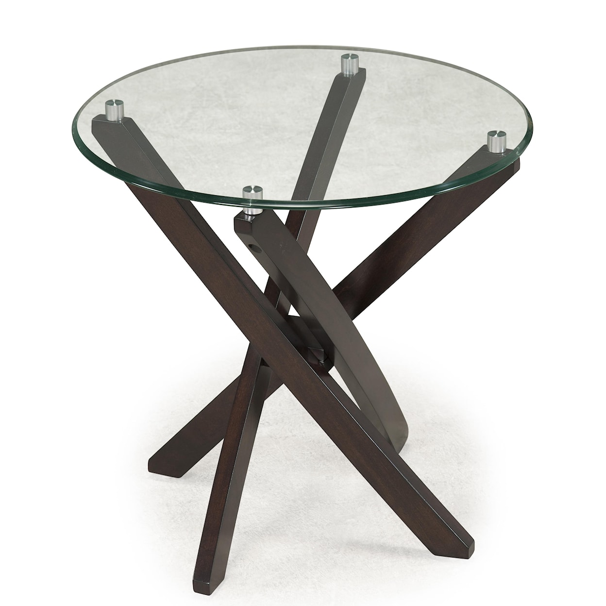 Magnussen Home Xenia Occasional Tables Round End Table