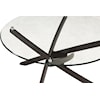 Magnussen Home Xenia Occasional Tables Oval Cocktail Table