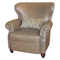 Traditional Upholstered Wing Chair