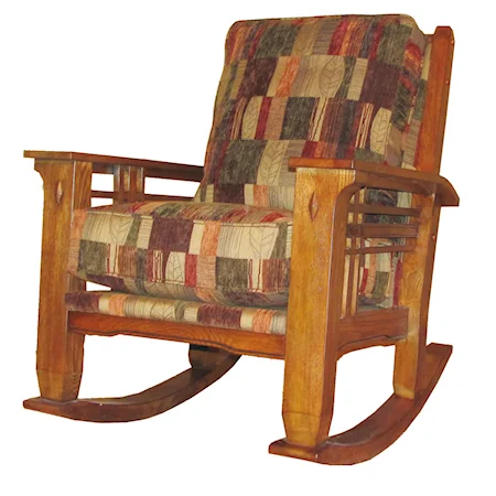 Rustic Country Rocker Chair