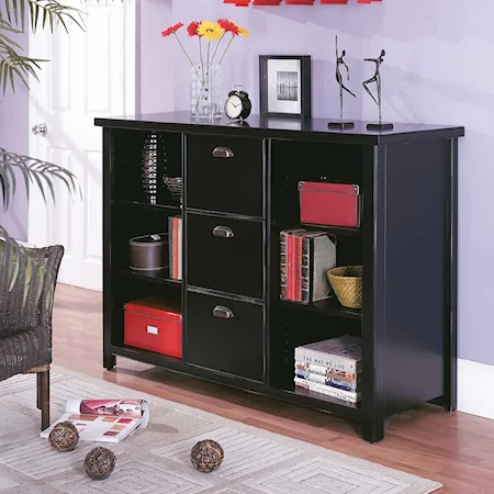 3 Drawer File & Bookcase