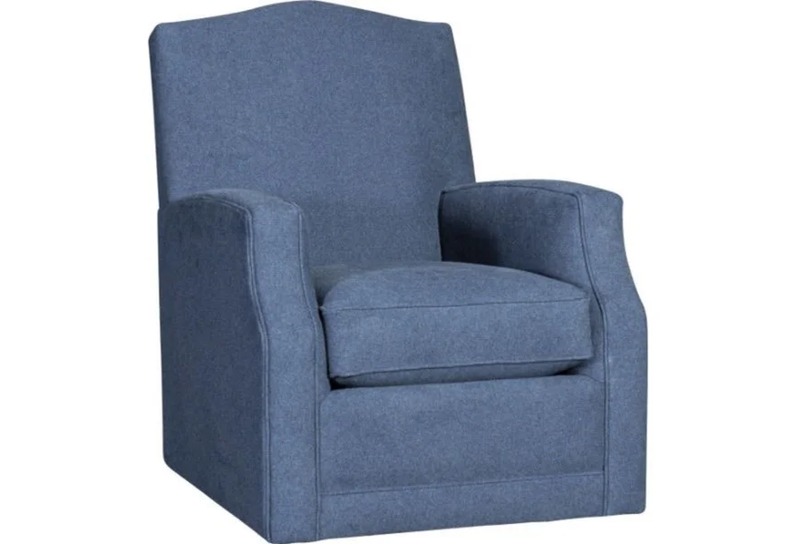 3100 Swivel Glider by Mayo at Wilson's Furniture