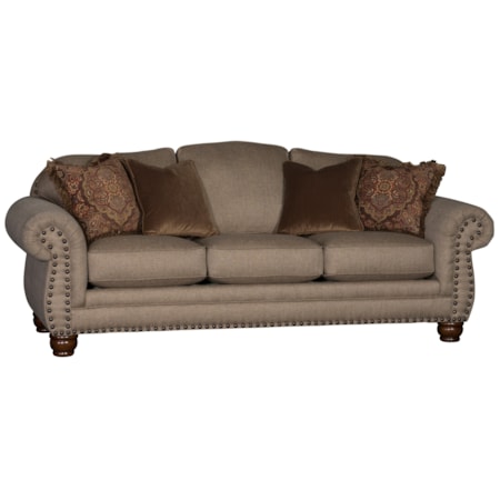 Customizable Traditional Sofa