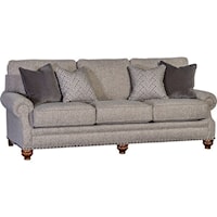 Transitional Sofa with Large Nail Head Trim