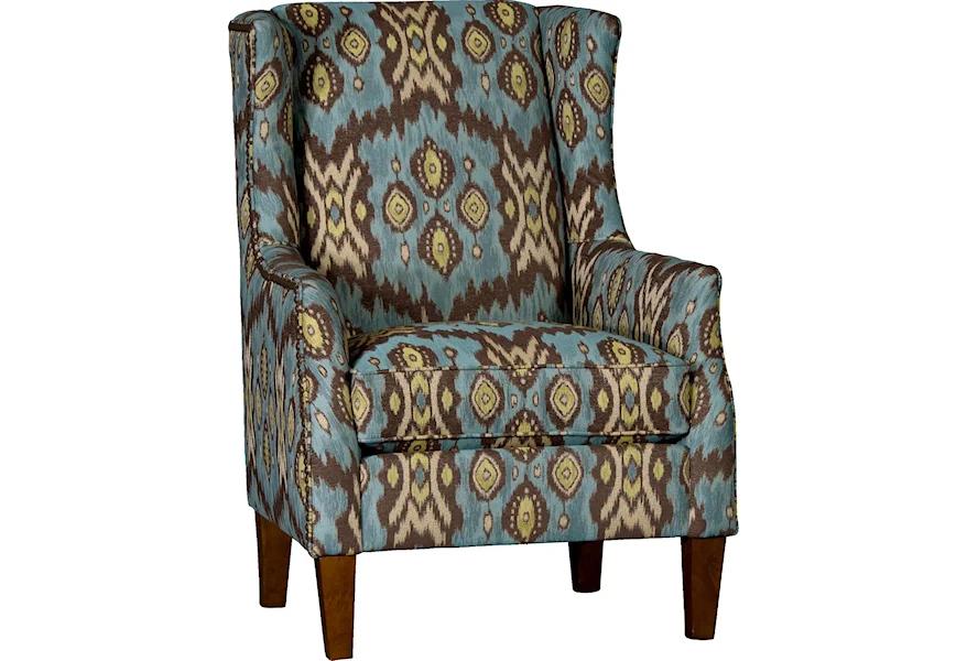 8840 Wing Chair by Mayo at Howell Furniture