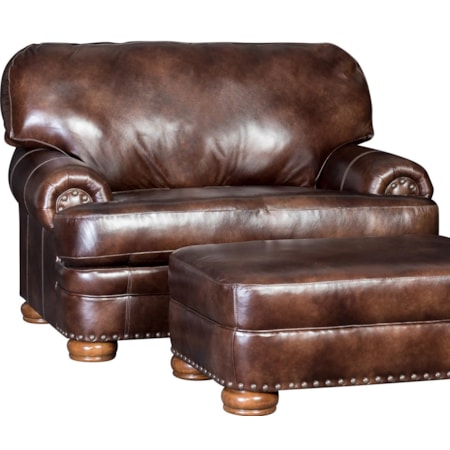 Traditional Chair with Bun Feet