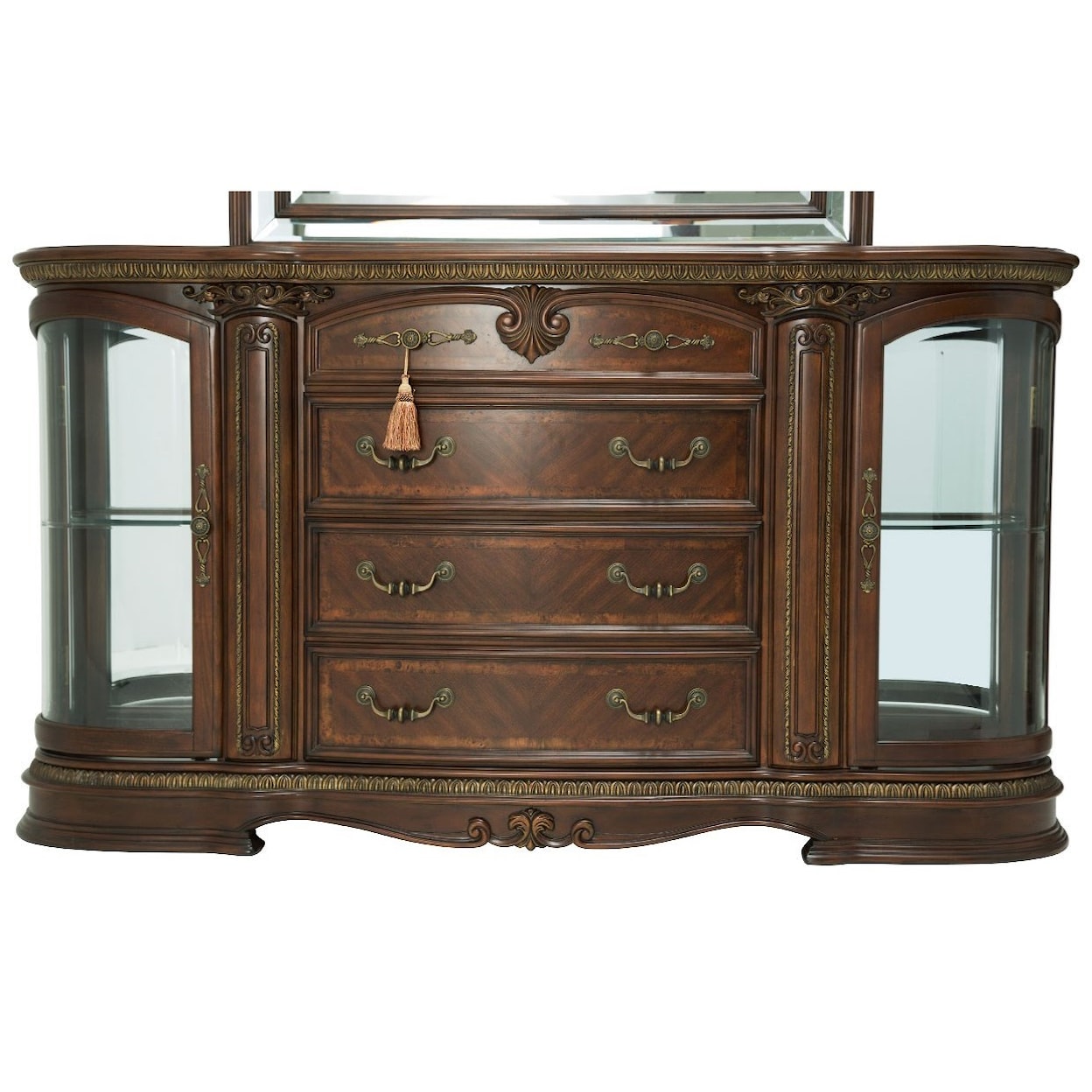 Michael Amini Bella Veneto Sideboard with Mirror