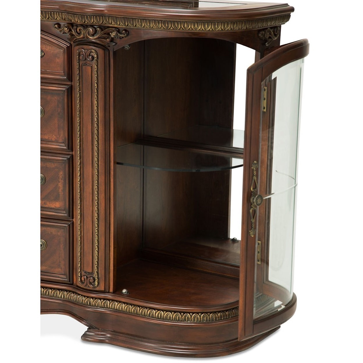 Michael Amini Bella Veneto Sideboard with Mirror