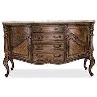 Ornate Sideboard with Traditional Style