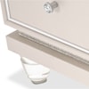 Michael Amini Glimmering Heights Upholstered 6-Drawer Vanity