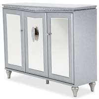 Contemporary Glam 3-Door Sideboard