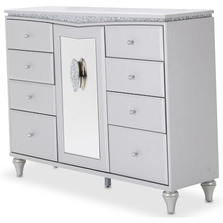 Upholstered Dresser