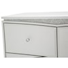 Michael Amini Melrose Plaza Upholstered 5 Drawer Chest