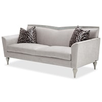Sofa with Crystal Accents