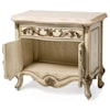 Michael Amini Platine de Royale Nightstand