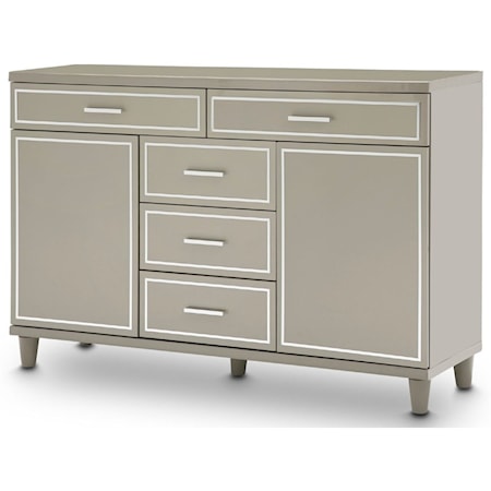 Contemporary 5-Drawer Dresser