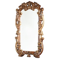 Traditional Decorative Mirror with Detailed Frame