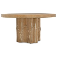 Glam Round Pedestal Dining Table