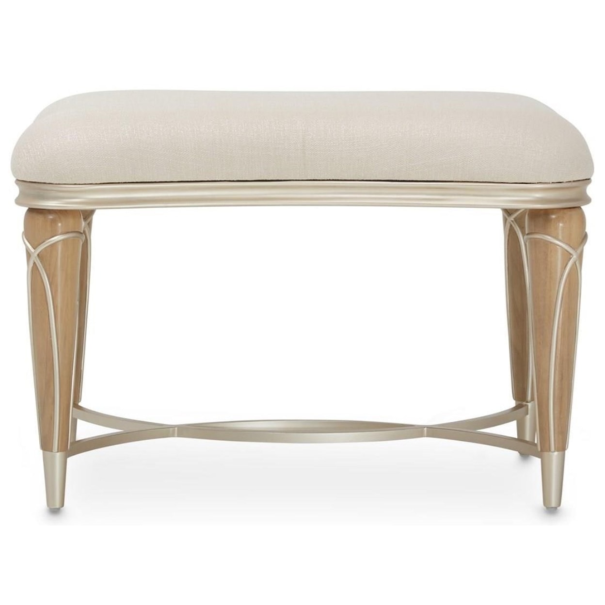 Michael Amini Villa Cherie Ottoman