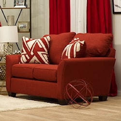 Jonathan Louis Choices - Juno 412F-30 Contemporary Sofa with Pluma Plush  Cushions, Thornton Furniture
