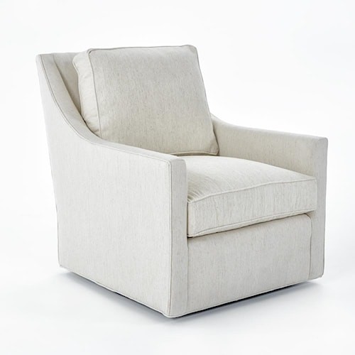 Miles Talbott Fairfax TAL-2472-C BELFAST Swivel Chair | Baer's ...
