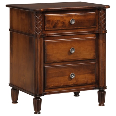3 Drawer Nightstand