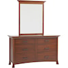 Millcraft Oasis Low Dresser and Mirror