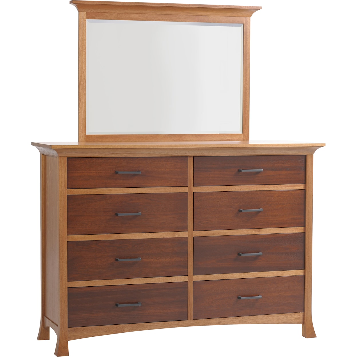 Millcraft Oasis High Dresser and Mirror