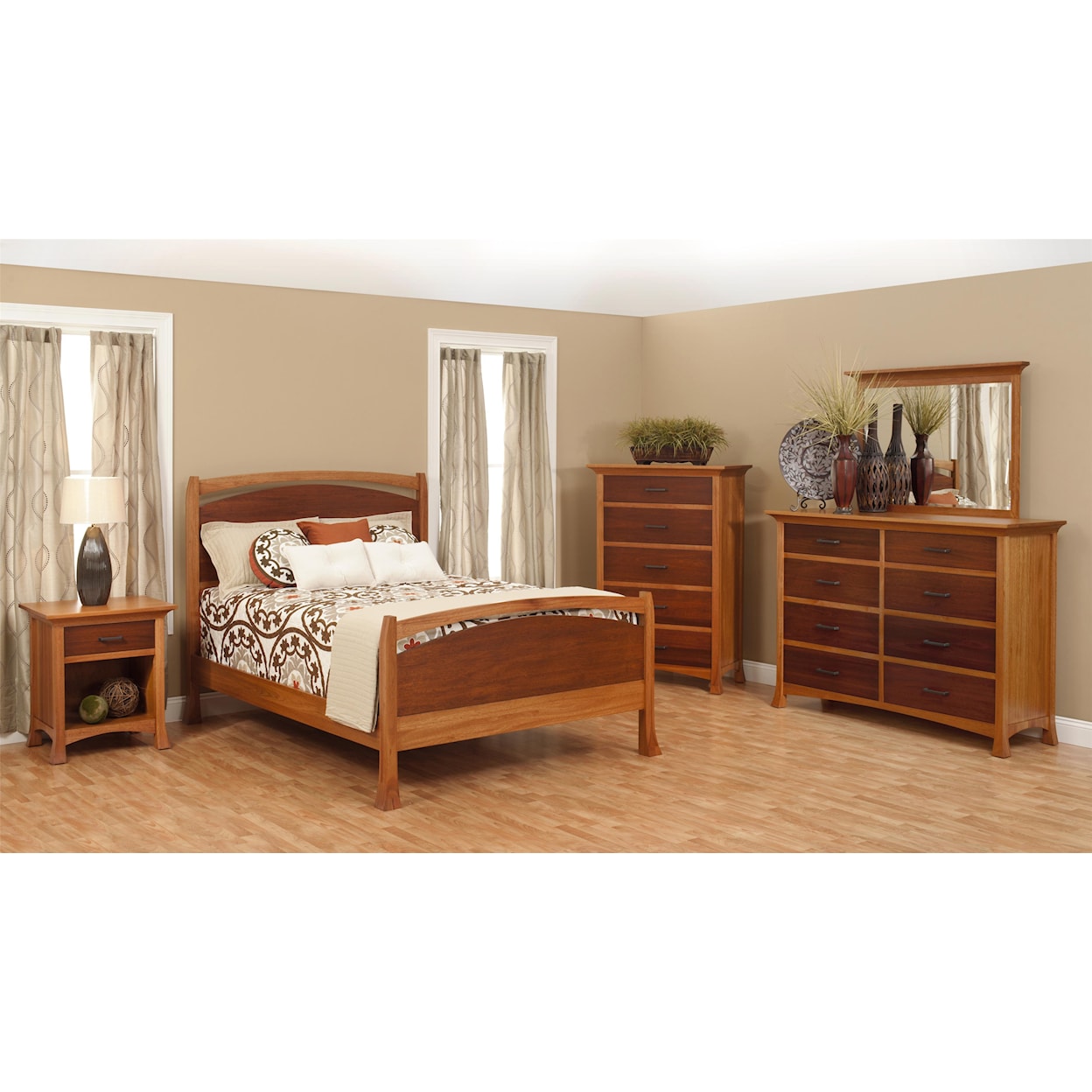 Millcraft Oasis Full Panel Bed