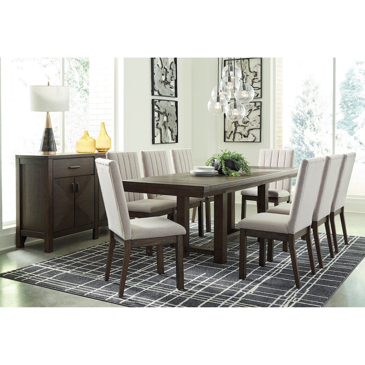 Sig Millennium by Ashley Furniture Dellbeck Dining Room Group