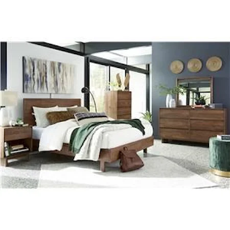 6 Piece Queen Panel Bedroom Set