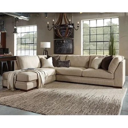 2-Piece Sectional with Left Chaise & UltraPlush Cushions