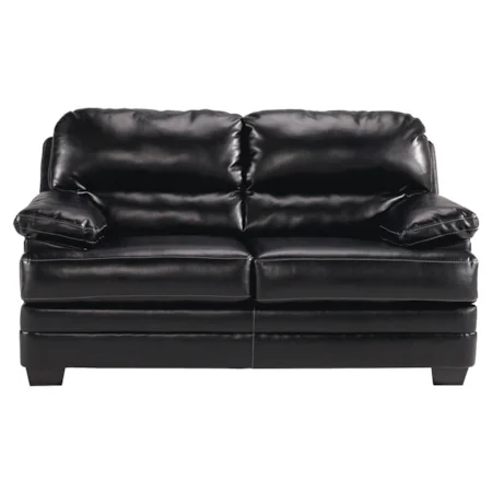 Contemporary Upholstered Love Seat
