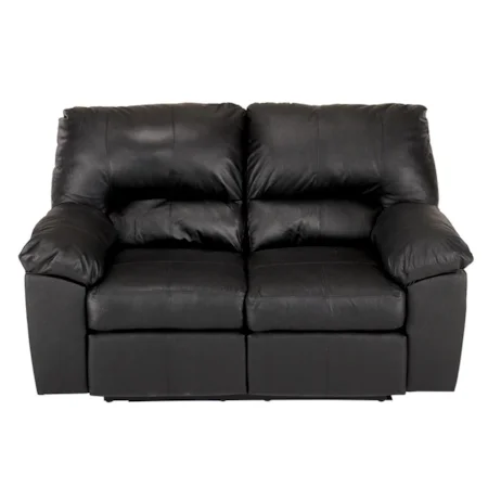 Reclining Loveseat with Pillow Top Arms